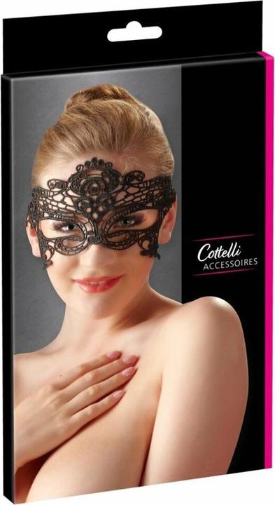 Actual product image Cottelli Collection Eye mask embroidery