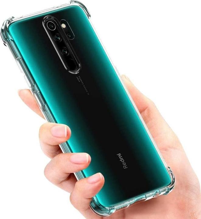 Produktbild Screenguard Xiaomi Redmi Note 8 Pro Hülle Crystal Soft Airbag Bumper (Xiaomi Redmi Note 8 Pro)