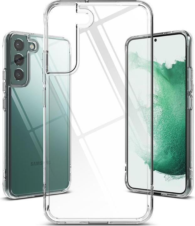 Ringke Fusion tpu case with frame for Samsung galaxy s22 + (s22 plus) transparent (Samsung Galaxy S22+)