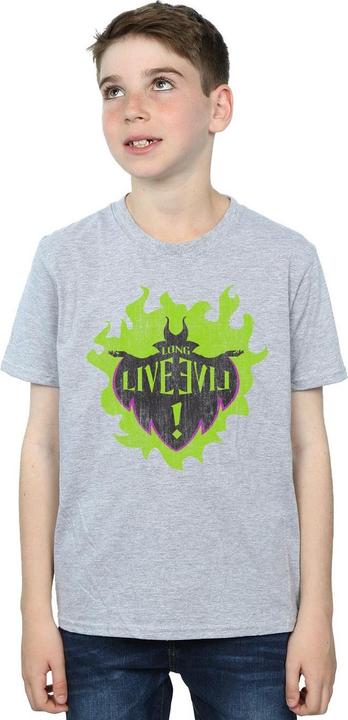 Image du produit Disney - T-shirt THE DESCENDANTS MALEFICENT LONG LIVE - Garçon (128)