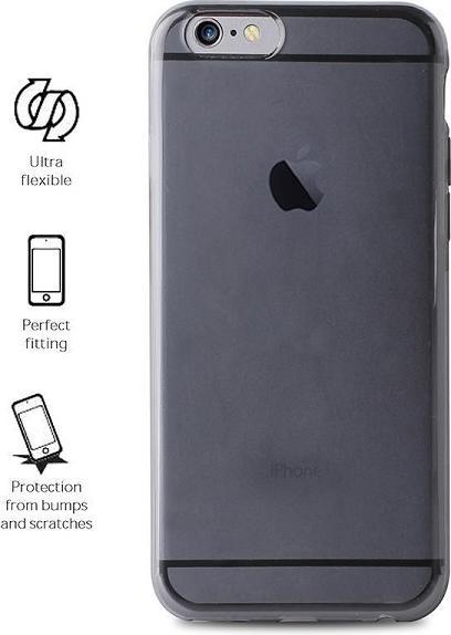 Actual product image Puro Plasma Cover iPhone 7 Plus czarny p rzeź/black transp IPC755PLASMABLK (Apple iPhone 7 Plus)