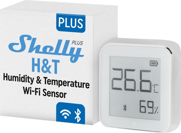 Actual product image Shelly Plus H&T temperature and humidity sensor
