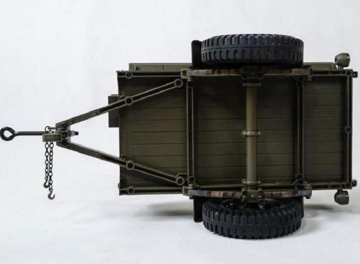 Immagine prodotto RocHobby Rimorchio per 1941 MB Willys Jeep, 1:6 (RTR pronto all'uso)