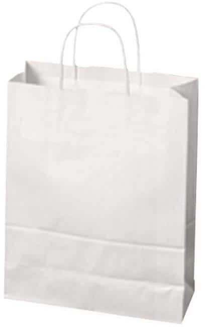 Produktbild Brieger Papiertüte 320 x 140 x 420 mm, Weiss (Geschenktüte, 1 x)