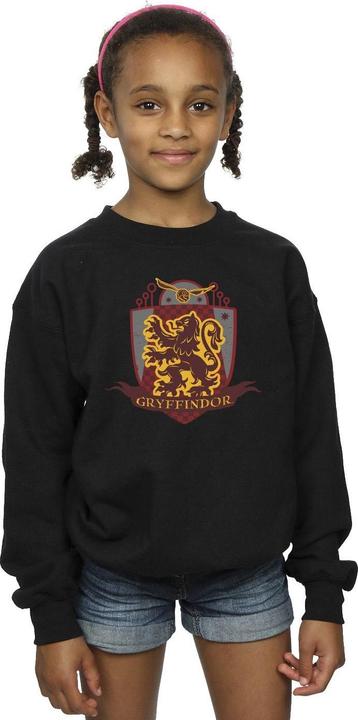Actual product image Girls Gryffindor Chest Badge Sweatshirt (152, 158)