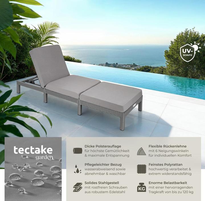 Actual product image tectake Sofia (196 cm)