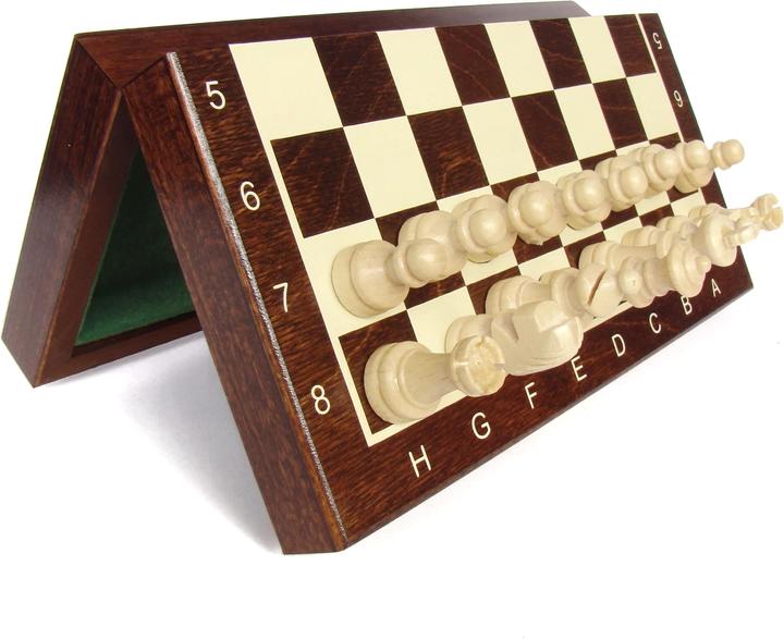 Actual product image Holzecke Chess set " Magnetic Tourist "