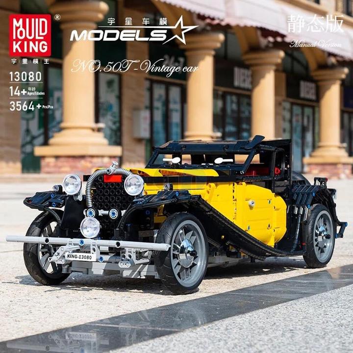 Actual product image Mould King Vintage car 50T