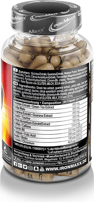 Image du produit IronMaxx Thermo Prolean (100 pièce(s), Capsules, 90 g)