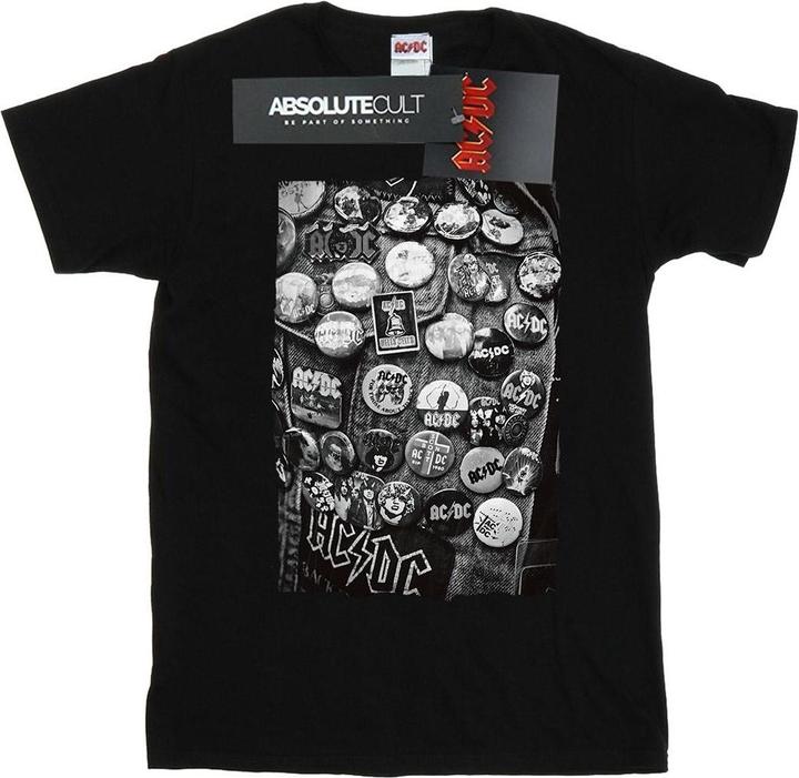 AC/DC Badges Collection TShirt