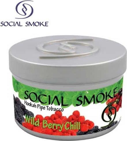 Actual product image Social Smoke Wild Berry Chill (Freshness, 250 g)