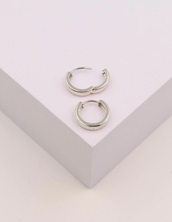 Image du produit Muau Créoles (Or blanc 750/18K)