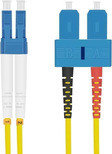 Actual product image Helos Fiber optic patch cable (CAT6, 2 m)