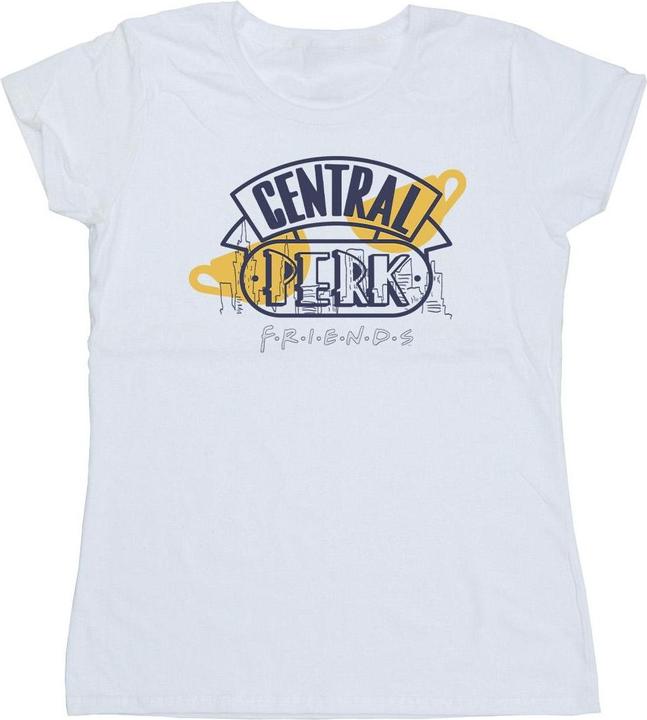 Actual product image Friends Womens/Ladies Central Perk Cotton T-Shirt (S)