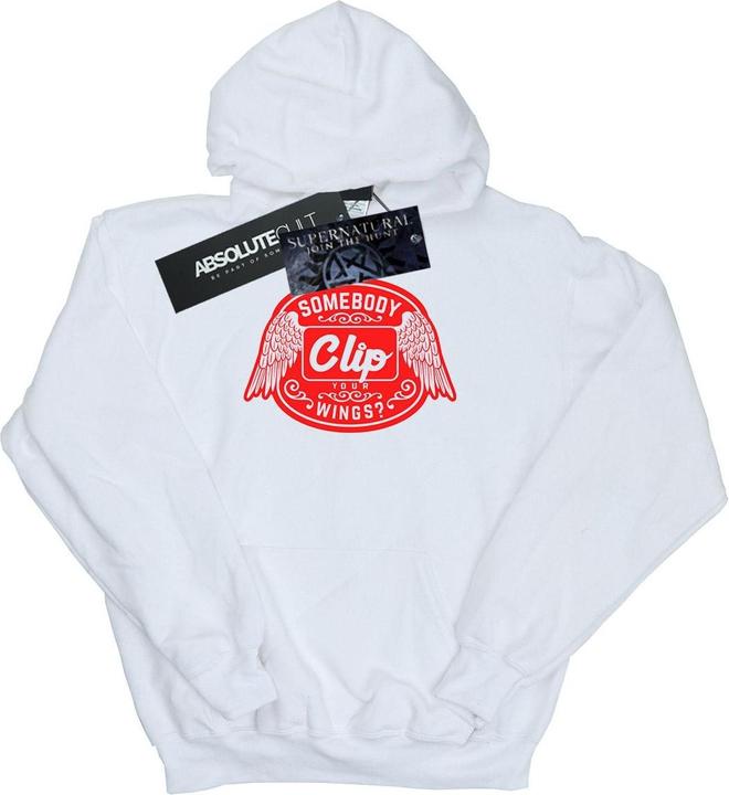 Immagine prodotto Supernatural Clip Your Wings Felpa con Cappuccio Donna (L)