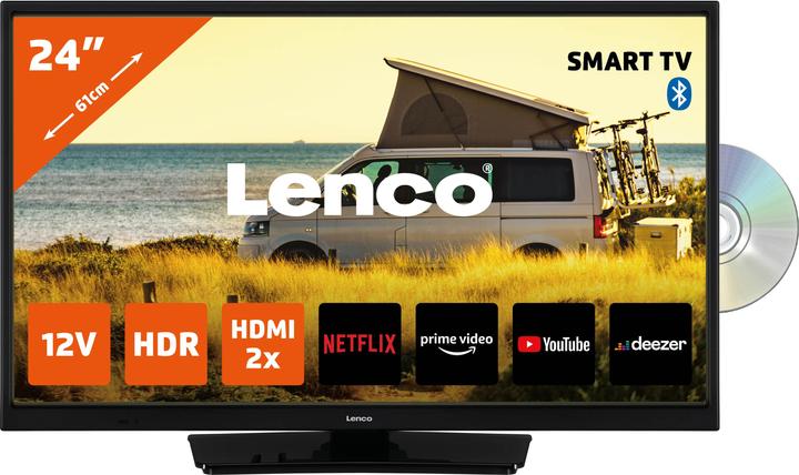 Produktbild Lenco DVL-2483BK (24.02", LED, HD ready)