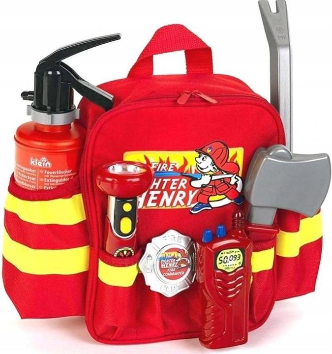 Produktbild Theo Klein Fire Fighter Henry Feuerwehr-Rucksack