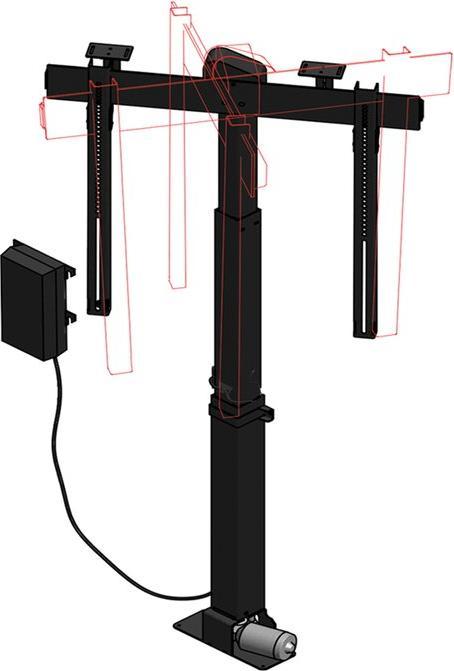 Immagine prodotto Xantron PREMIUM-K1-RotoLift (Universale, 55", 50 kg)