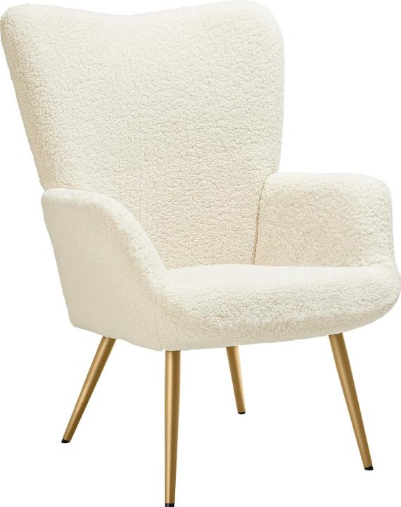 Produktbild tectake Sessel Hygge gepolstert, ergonomisch, Belastbarkeit 150 kg