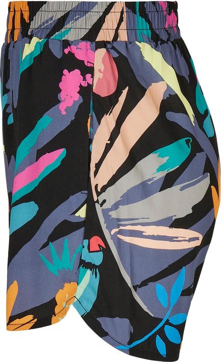 Produktbild Urban Classics Ladies AOP Viscose Resort Shorts - 6330 (5XL)