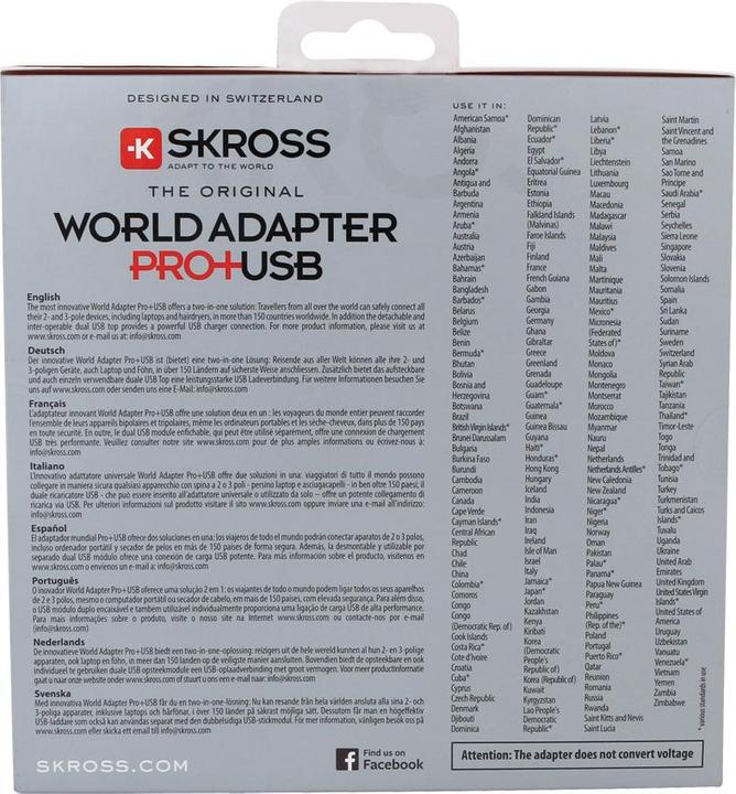 Image du produit Skross Pro+ USB