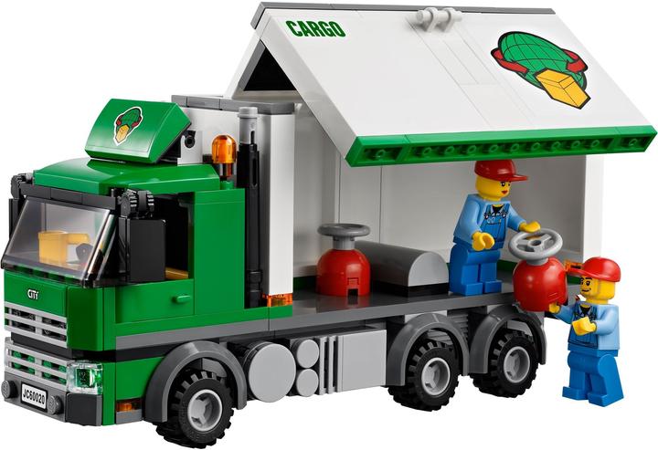 Produktbild LEGO City LKW mit Gabelstapler (60020, LEGO City)