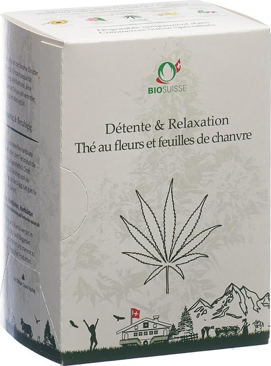Immagine prodotto Herba Bio Suisse Relax & Calming Hemp Flower and Hemp Leaf Tea (30 g)