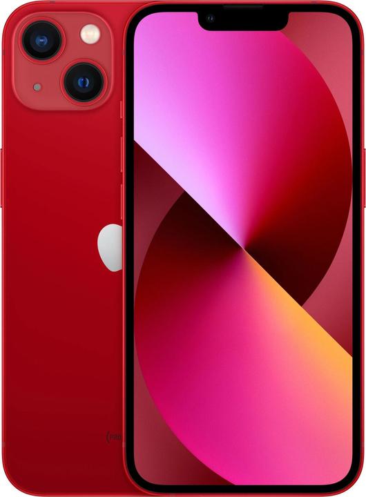 Immagine prodotto Re!commerce iPhone 13 (256 GB, Rosso, Red, 6.10", 12 Mpx, SIM + eSIM, A / Come nuovo)