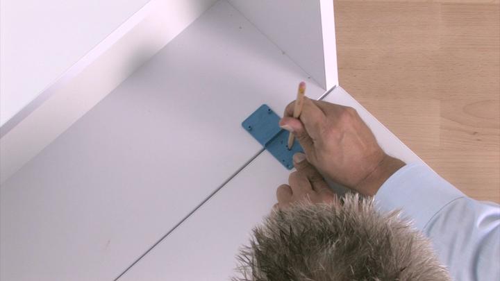 Image du produit Hettich Ankrn-Schablone (Plaque perforée, 1 pcs)
