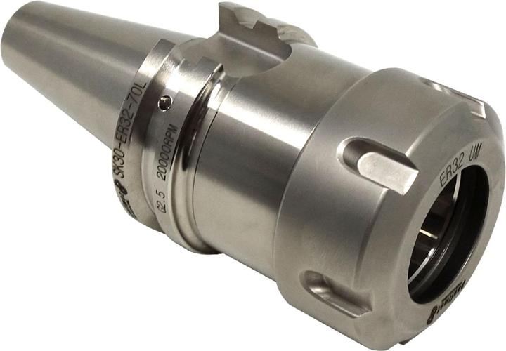 Actual product image Paulimot Präzisions-Spannzangenfutter SK30 (DIN 69871) / M12 für ER32