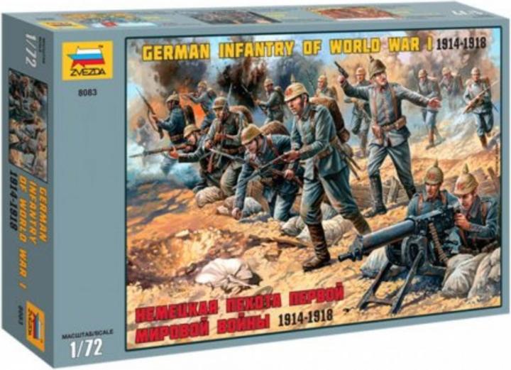 Immagine prodotto Set di figure 1:72 della prima guerra mondiale Fanteria tedesca
