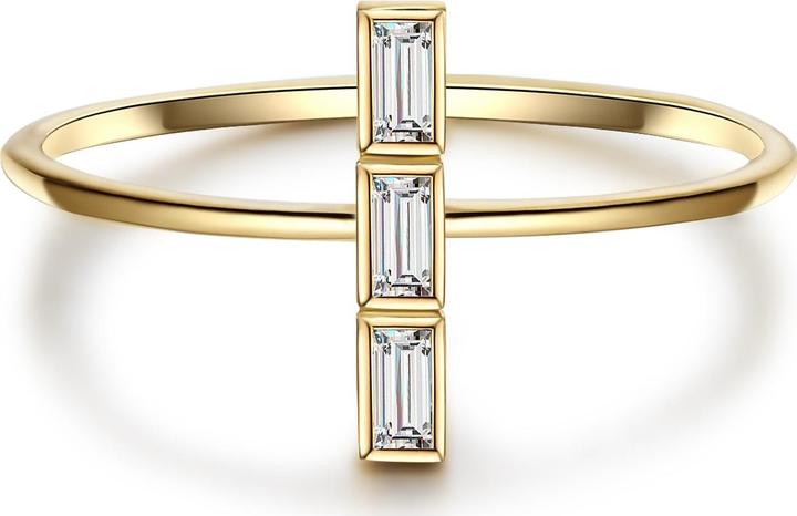 Immagine prodotto Glanzstücke München Donna Argento Cubico Zirconia Oro Giallo - 23588 (52, 925 Argento)