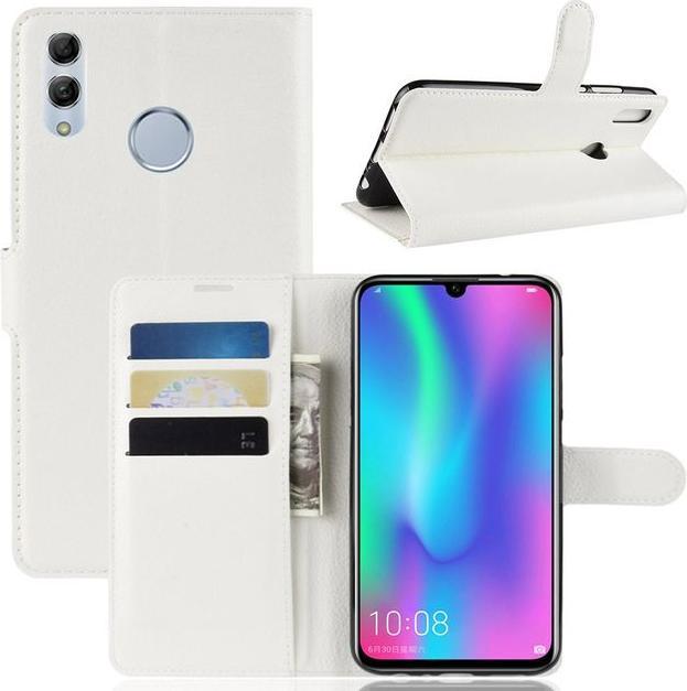 Actual product image MU Classic Litchi Leather Bookcover Series (Huawei P Smart (2019), Honor 10 Lite)