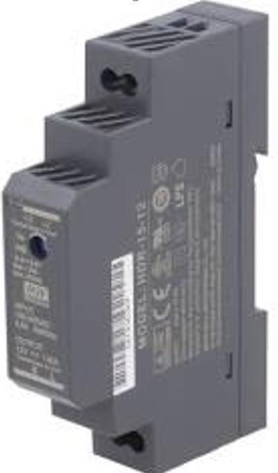 Insys icom DIN rail power supply unit, 24VDC, IN 90-264VAC, /120-370VDC, Class II, double (15 W)