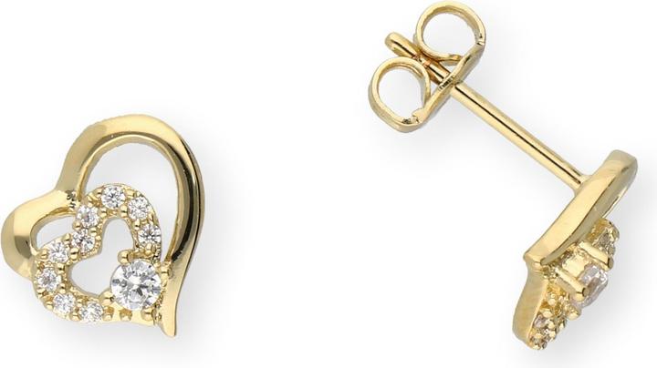 Produktbild Carat Hearts (Messing Plaqué Or)
