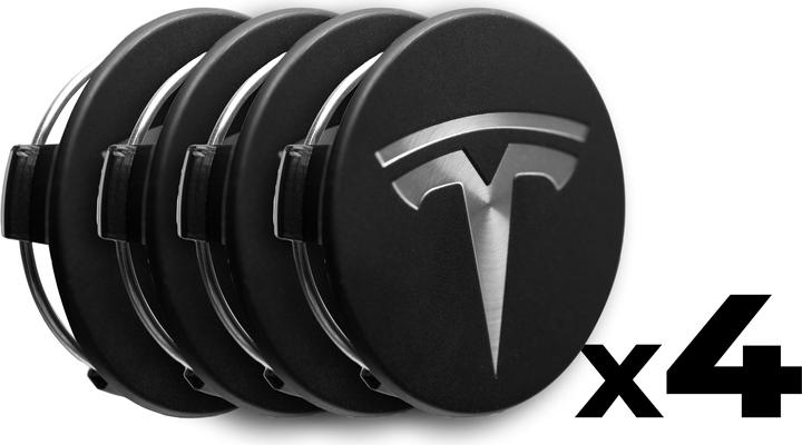 Image du produit Made4EV Radnabenabdeckungen mit Logo (4x) für Tesla Model 3/Y/S