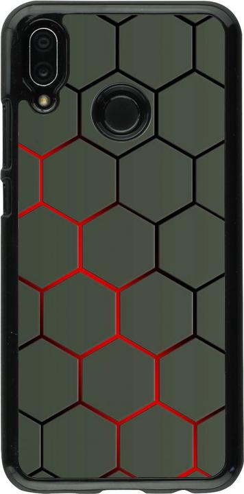 Produktbild PhoneLook Hülle Geometric Line red (Huawei P20 Lite)