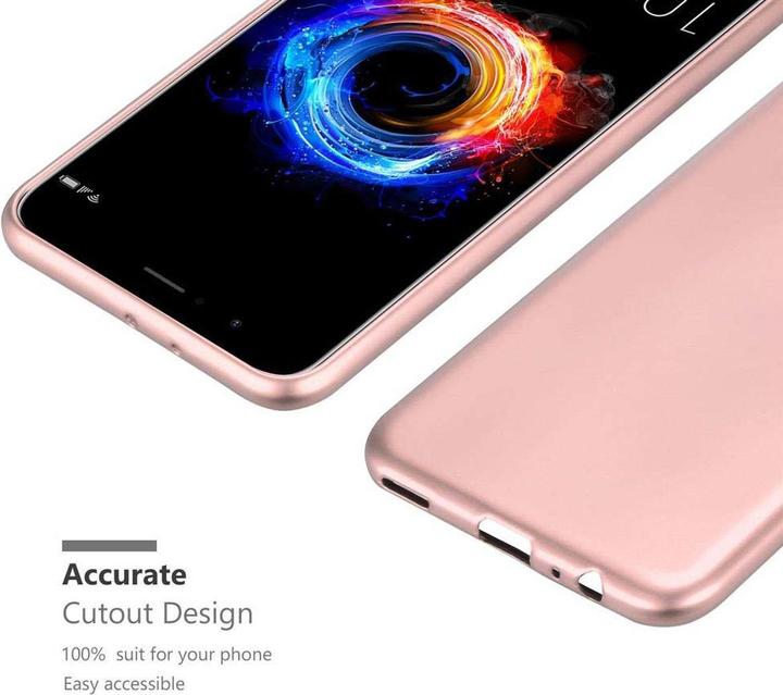 Productafbeelding Cadorabo TPU Matte Metallic hoes (Honor 8 Pro)