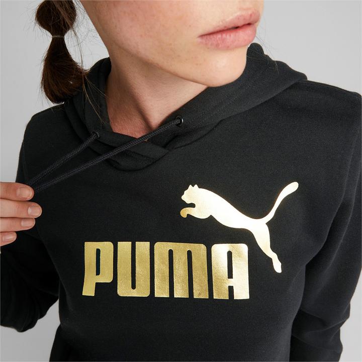Actual product image Puma ESS+ Metallic Logo Hoodie (XS)