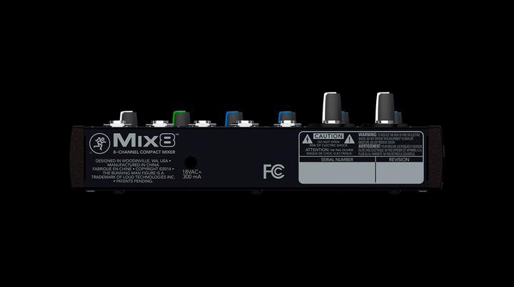 Image du produit Mackie Mix8 (Studio et mixeur live)