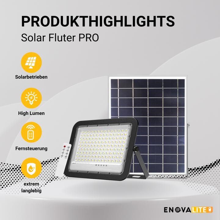 Produktbild Enovalite Solar LED-Fluter (1400 lm, IP65)