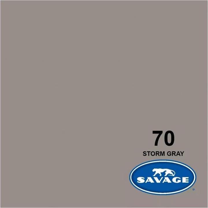 Image du produit Savage Fond papier 2.18 x 11 m Storm Grey (218 cm, 1100 cm)