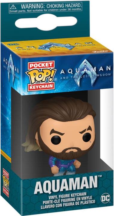 Immagine prodotto Funko Aquaman e il Regno Perduto POP! portachiavi in vinile 4 cm Aquaman Display (12)
