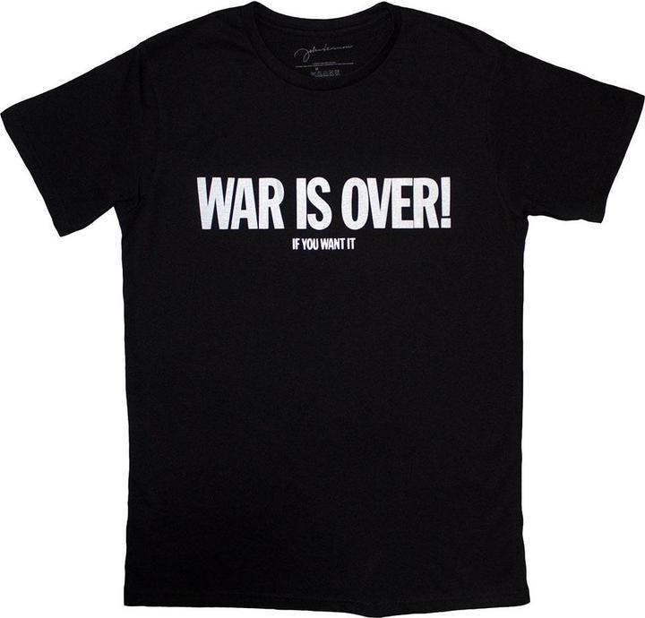 Immagine prodotto Universal Textiles War is Over Maglietta Adulto Unisex (M)