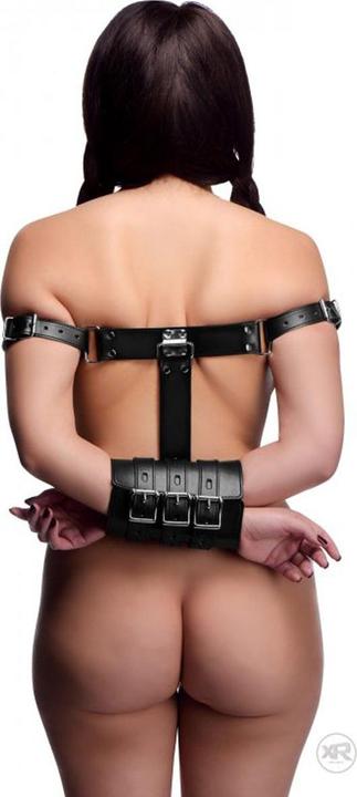 Actual product image XR Brands Arm Binder Harnas Met Boeien