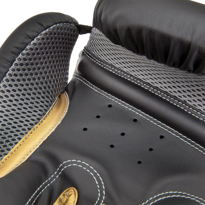 Actual product image Reebok Boxing Gloves 14oz Gold/Black (14 OZ)