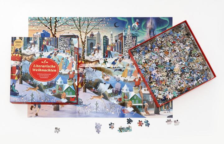 Produktbild Literarische Weihnachten (1000 Teile)