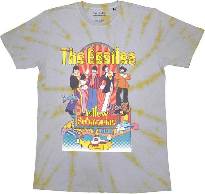 The Beatles Yellow Submarine Band & Fish TShirt