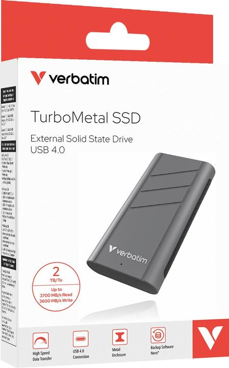 Immagine prodotto Verbatim TurboMetal (2000 GB)