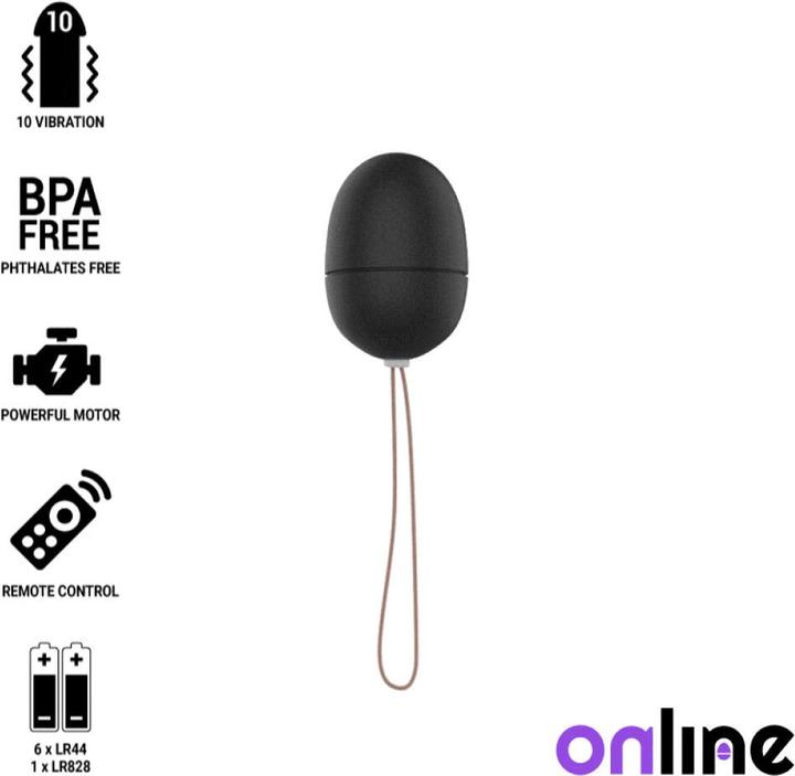 Actual product image Online Vibro egg with remote control, size S
